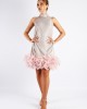A.Rio - Dress with feathers applique