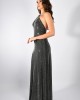 Essa - Maxi dress with ring detail and open back