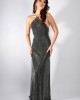 Essa - Maxi dress with ring detail and open back