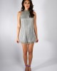 A.Rio - Mini dress with crystal mesh fabric