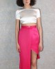 Paris Dream - Asymmetric, pleated Skirt