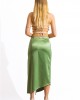 Malibu - Draw string skirt green