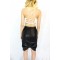 GEO - Ecological leather skirt