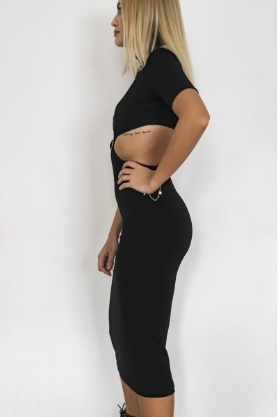 JULIE CUT-OUTS DRESS JULIE CUT-OUTS DRESS