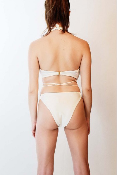 Boho String Bra white Boho String Bra white