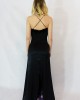 Anya - Black, silk dress