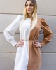 DUO - Dress with puff sleeves